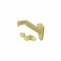 Deltana Hand Rail Bracket with 3-5/16 Projection Unlacquered Bright Brass Finish HRB325U3-UNL